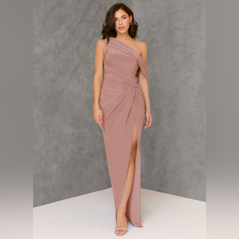 Azazie Rorie Bridesmaid Dress in Dusty Rose